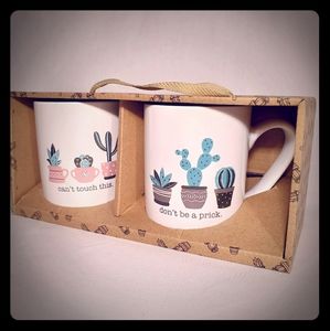 Strawberry Mug Cactus 2 Set Mug
